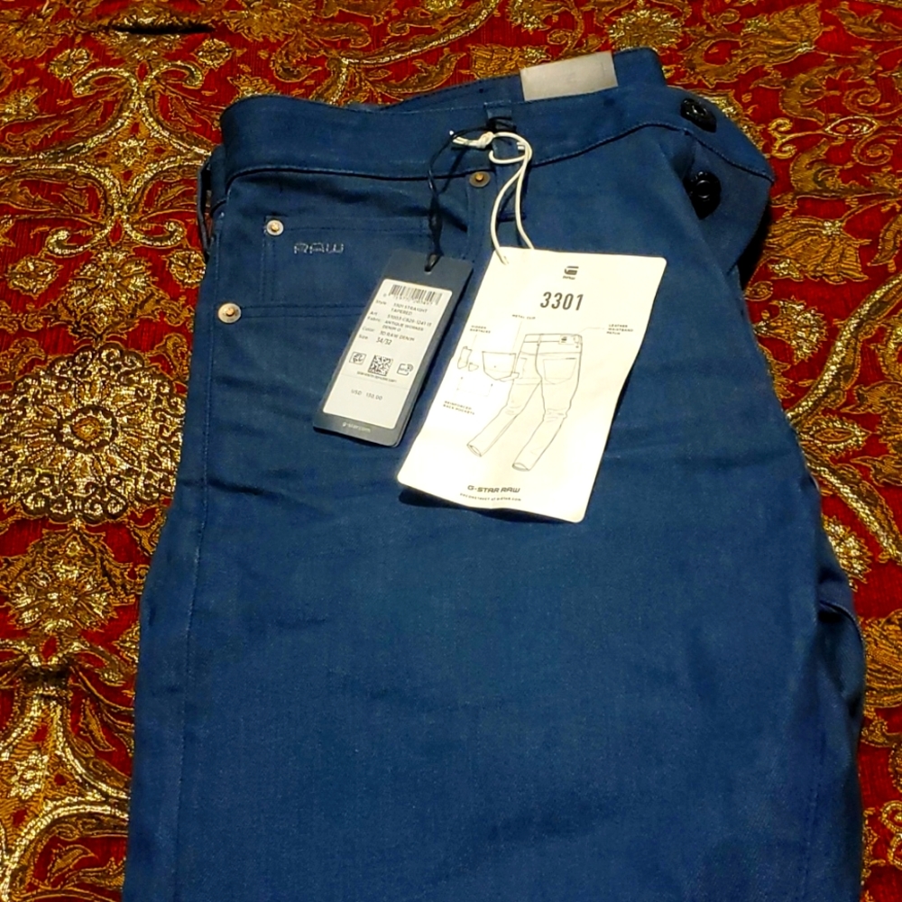 G-Star Men's Straight Jeans